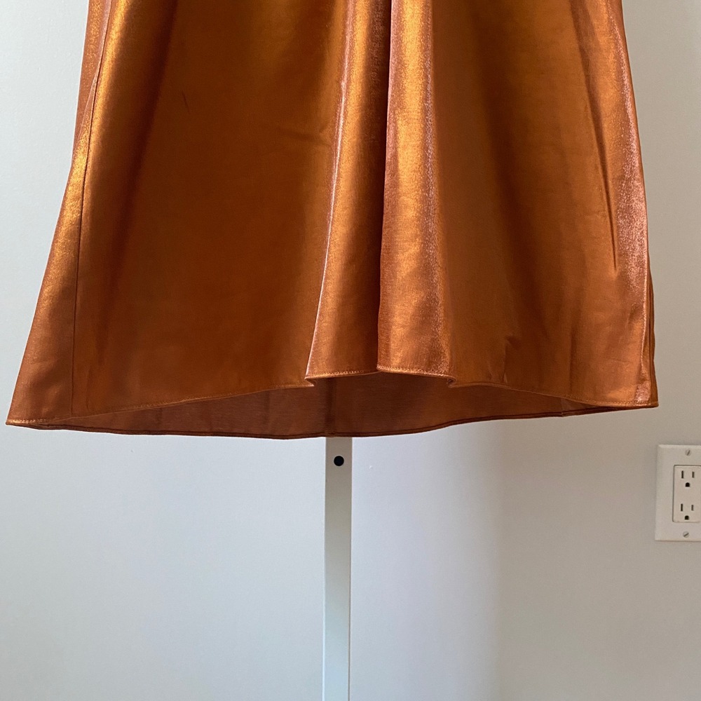 KEEPSAKE the Label Copper Halter Midi Dress - Picture 3 of 6